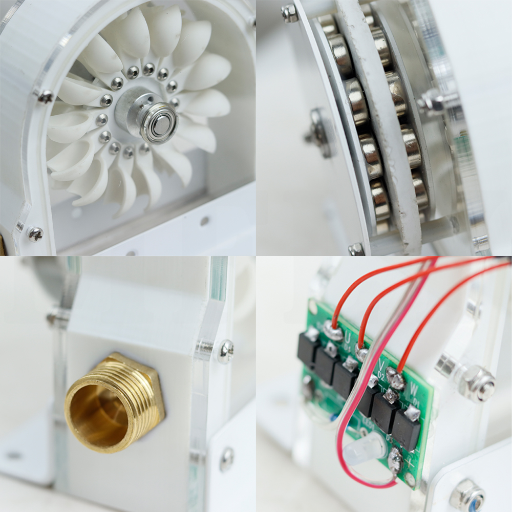 Renewable Energy Hydropower - High Efficiency Pelton Wheel Turbine 96mm/3.8