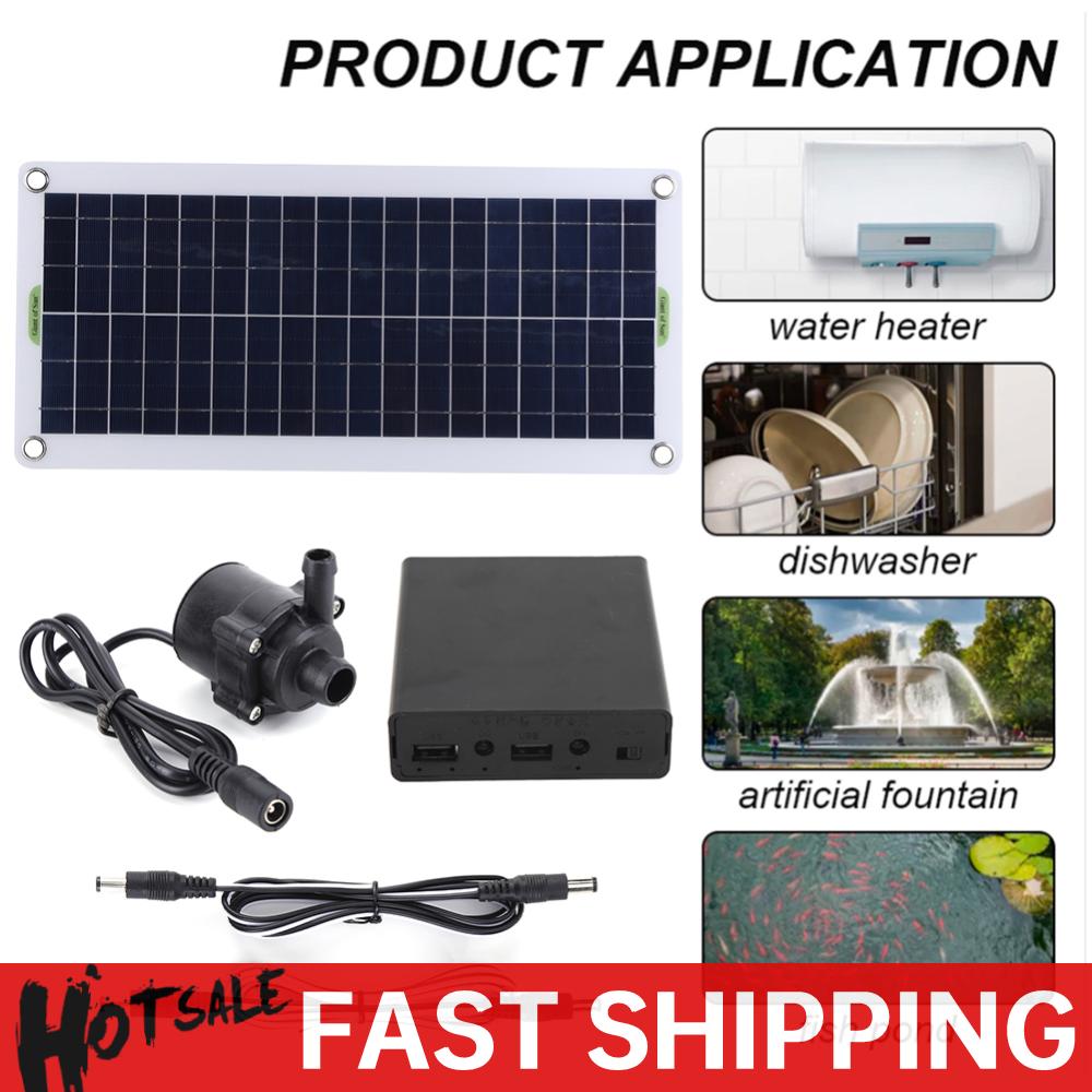 Renewable Energy Kits - 18V 30W Fountain Panel Pump Garden
