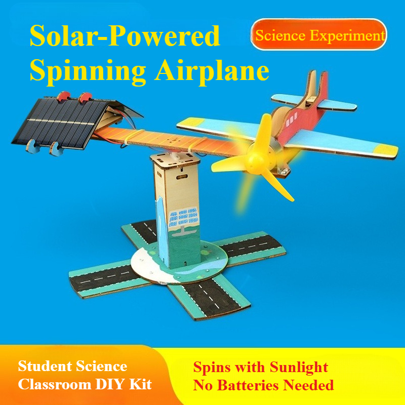 DIY Spinning Airplane Kit Sola - Renewable Energy Kits review and price