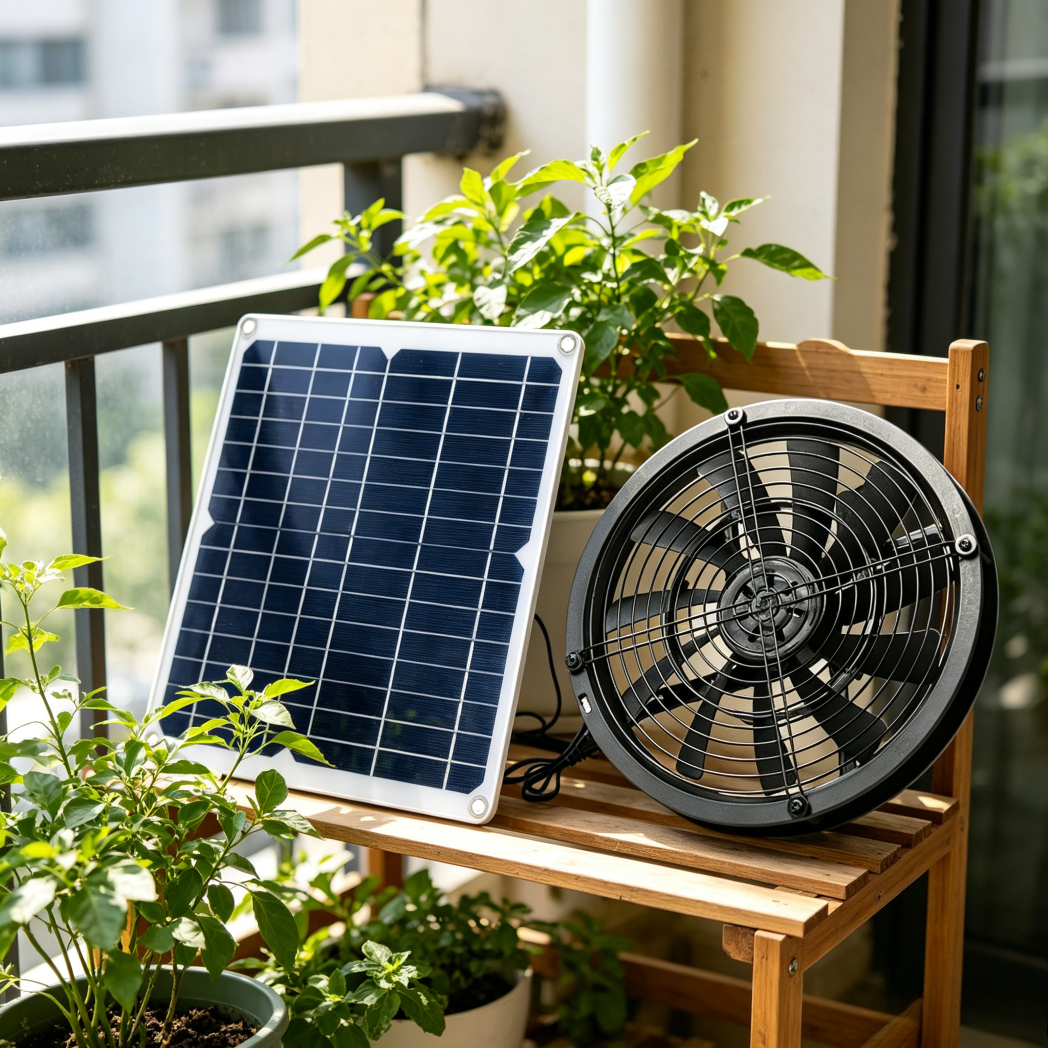NEW 6 Inch Solar Exhaust Fan K - Renewable Energy Kits review and price