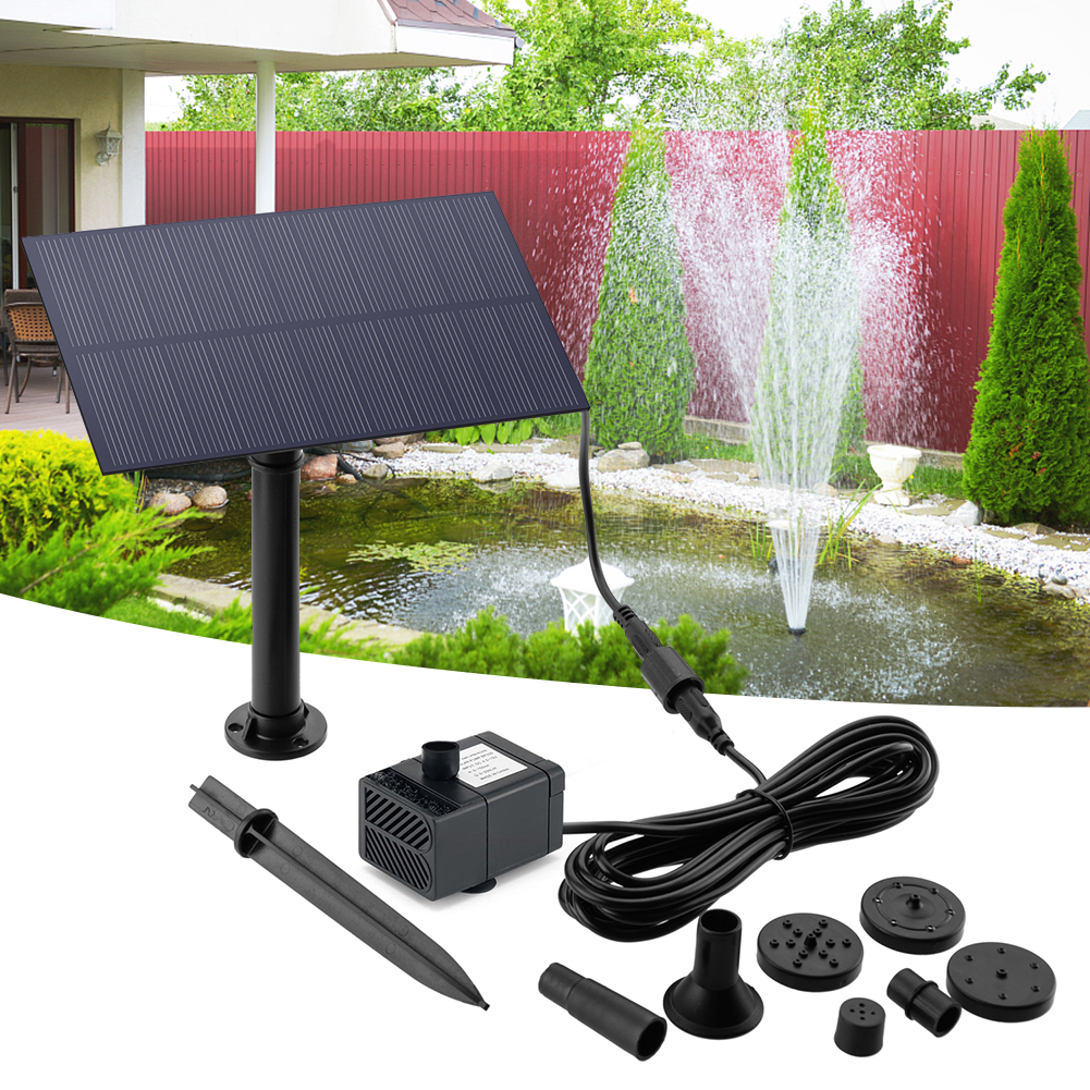 5W 5V Solar Water Pump Garden  - Renewable Energy Kits review and price