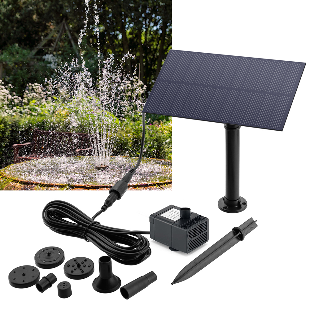 5W 5V Solar Water Pump Garden  - Renewable Energy Kits review and price