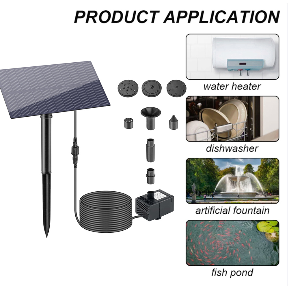 5W 5V Solar Water Pump Garden  - Renewable Energy Kits review and price