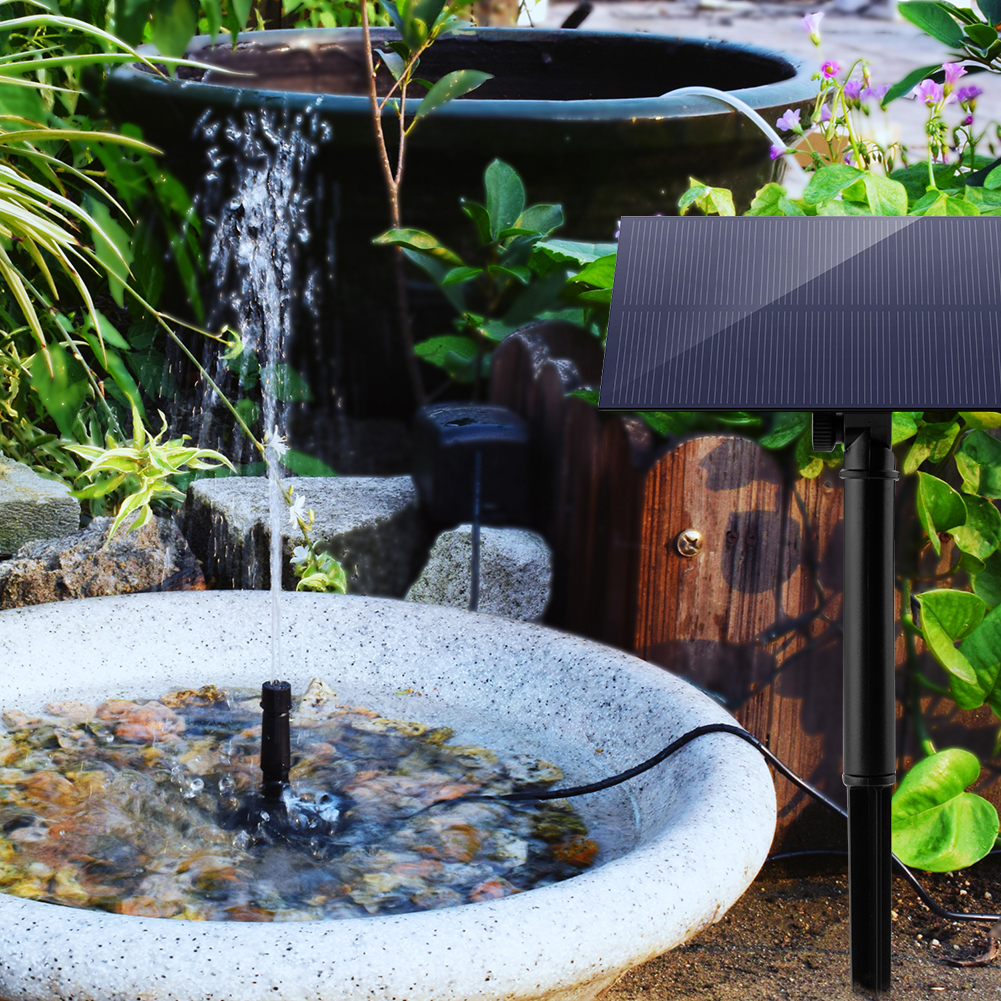 5W 5V Solar Water Pump Garden  - Renewable Energy Kits review and price