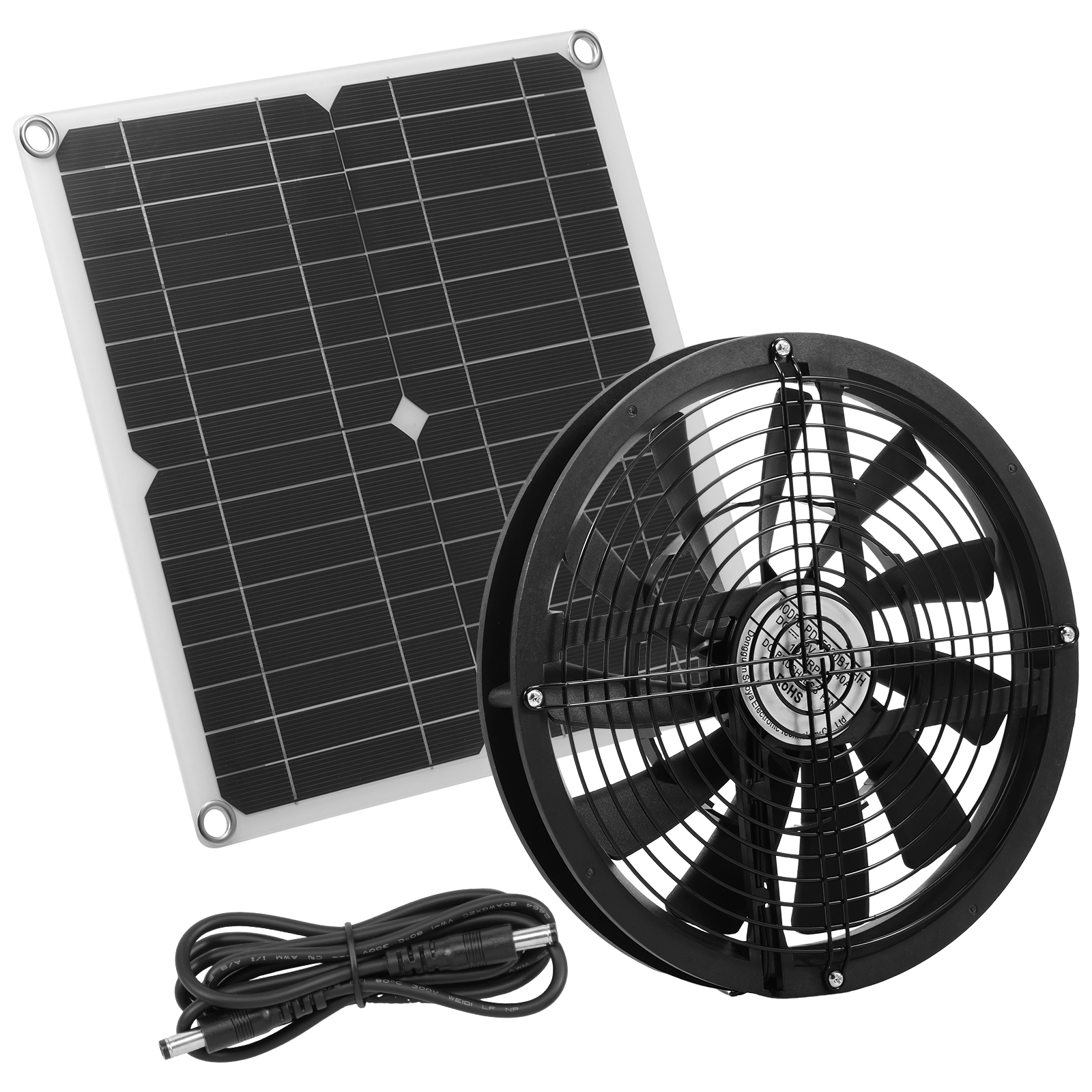 100W Solar Panel Fan Kit Water - Renewable Energy Kits review and price
