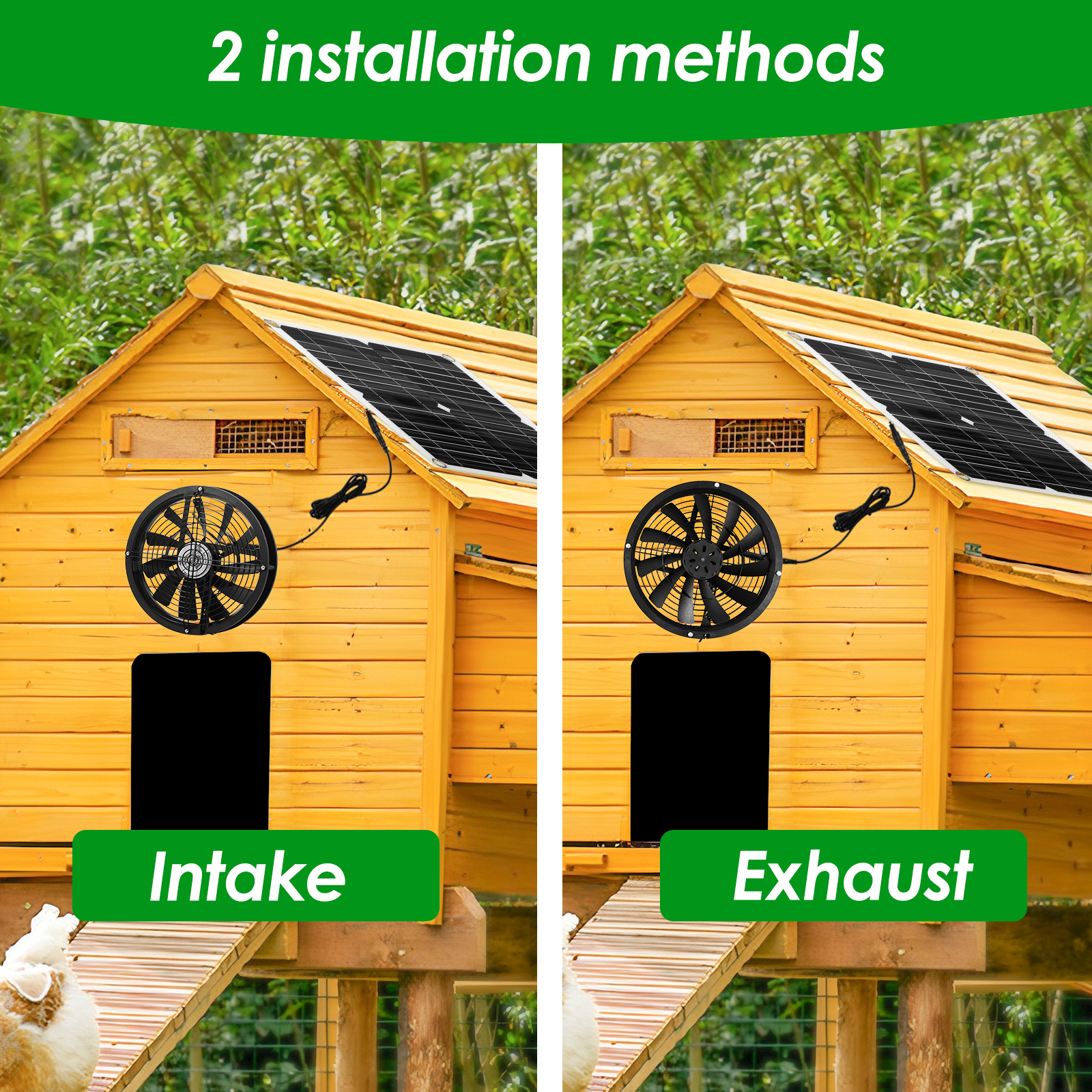 100W Solar Panel Fan Kit Water - Renewable Energy Kits review and price